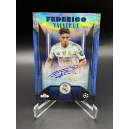   Federico Valverde /99 aláírt focis kártya - 2025/26 Topps Deco UCL - Real Madrid