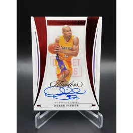   Derek Fisher DA-DFS Distinguished Aláírt Kártya 13/15 – 2021-22 Panini Flawless – Los Angeles Lakers