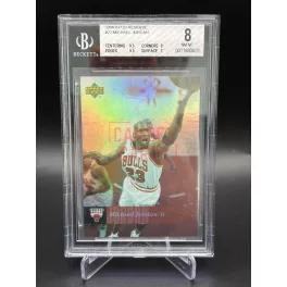   Michael Jordan #22 BGS 8 NBA kosaras kártya – 2006-07 UD Reserve – Chicago Bulls