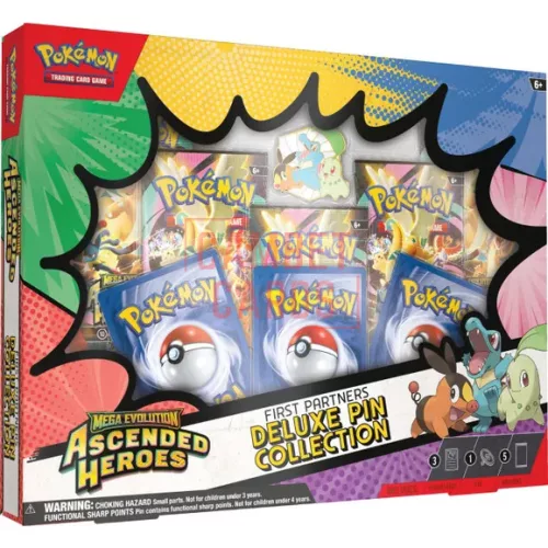 Pokémon TCG: Ascended Heroes First Partners Deluxe Pin Collection