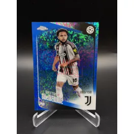   Weston McKennie /150 focis kártya – 2025-26 Topps Chrome UEFA Champions League – Juventus