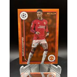    Marcus Rashford /25 számozott focis kártya - 2023-24 Topps Merlin - Manchester United