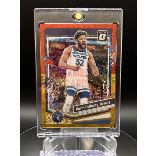 Karl-Anthony Towns /99 NBA kosaras kártya - 2023-24 Donruss Optic - Minnesota Timberwolves