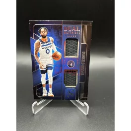   D’Angelo Russell Dual Materials mezdarabos NBA kosaras kártya – 2024-25 Panini Silhouette Basketball – Minnesota Timberwolves