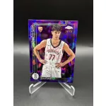 RC Ben Saraf /75 Purple NBA kosaras kártya – 2025-26 Topps Chrome Sapphire – Brooklyn Nets