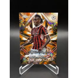   Rafael Leao SS-22 Sapphire Selections /25 focis kártya – 2024-25 Topps Chrome Sapphire UEFA Champions League – AC Milan