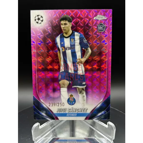 RC Jorge Sanchez /250 számozott focis kártya - Topps Chrome - FC Porto