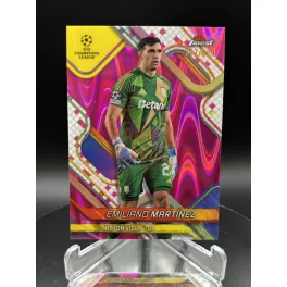   Emiliano Martinez /250 számozott focis kártya - Topps Finest - Aston Villa