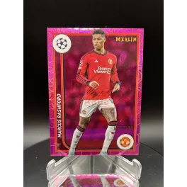    Marcus Rashford /275 számozott focis kártya - 2023-24 Topps Merlin - Manchester United
