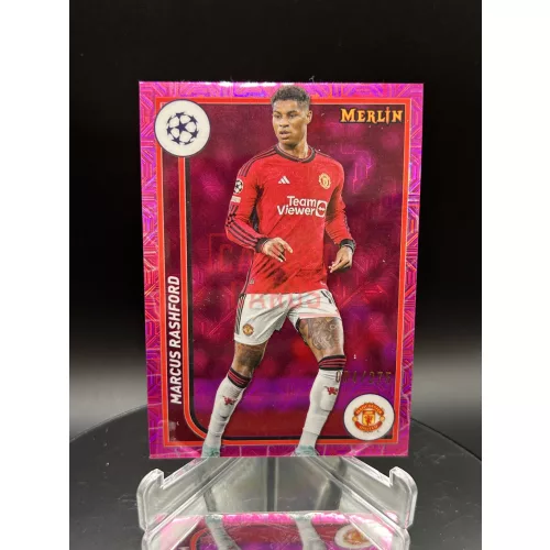  Marcus Rashford /275 számozott focis kártya - 2023-24 Topps Merlin - Manchester United