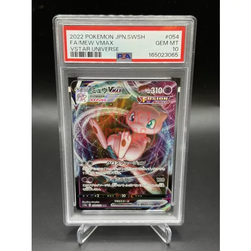 Mew VMAX Full Art RRR Kártya PSA GEM MT 10 – 054/172 – 2022 Pokémon VSTAR Universe (JPN SWSH)