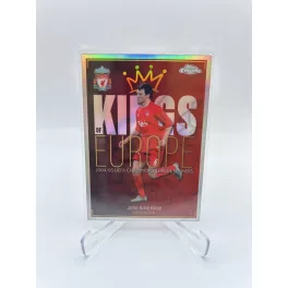   John Arne Riise - Kings of Europe - Topps Chrome Liverpool insert