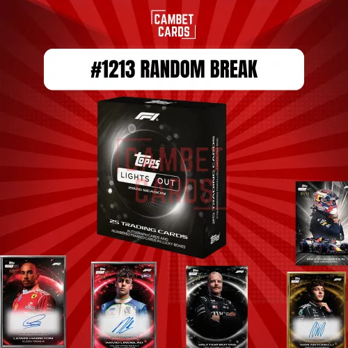 #1213 - 1x 2026 Topps F1 Lights Out Hobby Box - Random Pilóta/Csapat