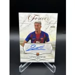 Robert Lewandowski /50 aláírt focis kártya – 2025-26 Topps Forever FC Barcelona – FC Barcelona