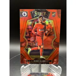   RC Boby Clark Red Parallel focis kártya - 2022-23 Panini Select - Liverpool