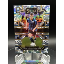   Charles De Ketelaere /30 focis kártya - 2023-24 Panini Select Serie A - Atalanta