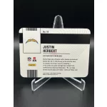 Justin Herbert License to Dominate SSP - 2024 Panini Contenders Football – Los Angeles Chargers