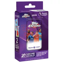 2025‑26 Topps Chrome Premier League Tin Box