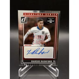   Marcus Rashford SS-MR Signature Series Aláírt Kártya – 2025-26 Panini Donruss Road to FIFA World Cup 26 – Anglia