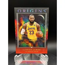   Lebron James Red Origins NBA kosaras kártya - 2023-24 Panini Origins - Los Angeles Lakers