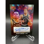 Keldon Johnson /25 Hoops Ink aláírt NBA kosaras kártya – 2023-24 Panini Hoops Basketball – San Antonio Spurs